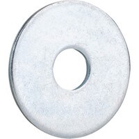1/4" x 1" Zinc Fender Washers 10-Pack